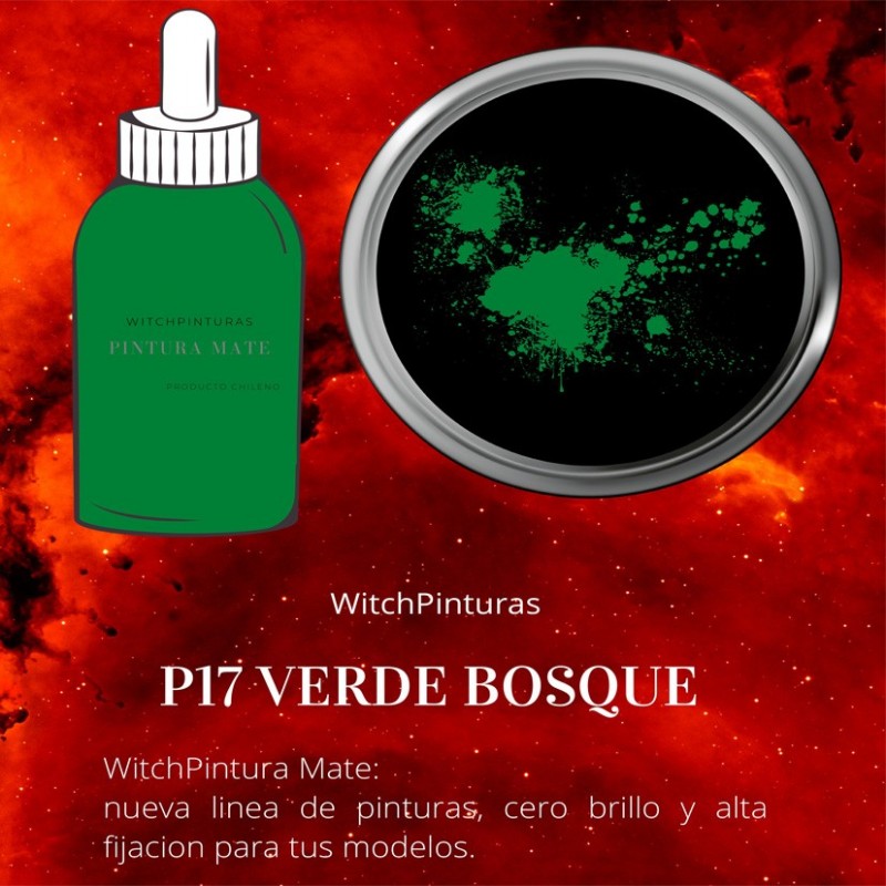 N17 - VERDE BOSQUE 20ML - MATE