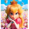 Figura de colección estilo Funko pop Peach (Mario bross)