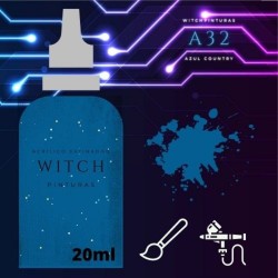 A32- AZUL COUNTRY 20ML - SATINADO