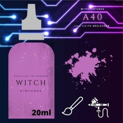 A40- LILA LILITH DESLAVADO 20ML - SATINADO